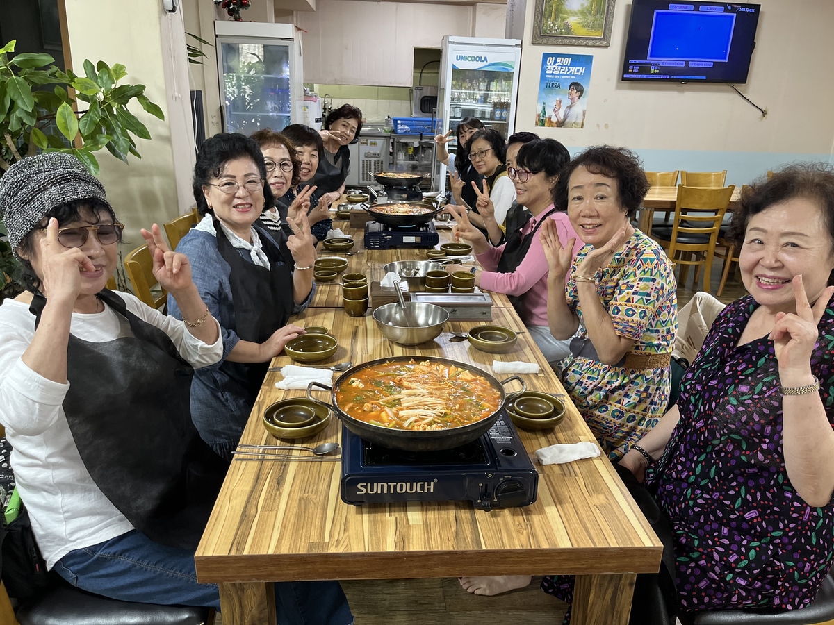 풍선아트 봉사단 간담회 진행